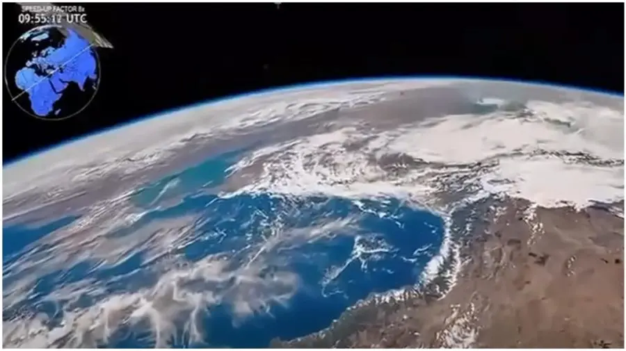 Imagini rare surprinse de astronauții Artemis 2: Marea Neagră văzută din spațiu